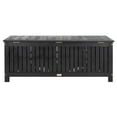 thumbnail image 6 of SAFAVIEH Abri Transitional Outdoor Patio Cushion Storage Box, Black, 6 of 15