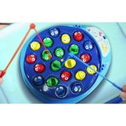 Ambassador Games: The Fishing Game - Classic Animated Arcade-Themed Game, Use The Rod To Catch Spinning & Chomping Fish, Kids Ages 3+, 2-4 Players