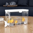 thumbnail image 7 of 4L Refrigerator Drink Dispenser with Spigot 8.85x6.49x4.4 Inch, Transparent Leak-Proof Beverage Storage Container for Juices Iced Tea, White, 7 of 7