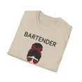 thumbnail image 4 of Hilarious Mixologist Shot Bartender Beverage Drinking Party Novelty Alcohol Drinking Barman Barkeeper Enthusiast  Unisex Softstyle T-Shirt, 4 of 4