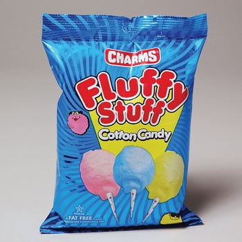 Fluffy Stuff Cotton Candy 2.5oz Assorted Flavors