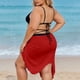 thumbnail image 4 of Mujeres Playa Cover-Ups Sarong con Correas Ajustables, Cortina de Flujo Transparente para Piscina, Vacaciones de Resort Y Desgaste Informal, 4 of 9