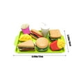 thumbnail image 3 of Juego de comida de simulación de papas fritas con hamburguesas | Accesorios de cocina de comida rápida | Incluye Sandwich de hamburguesa Palomitas de maíz Bandeja de papas fritas Cola | Simulación, 3 of 6