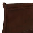 thumbnail image 5 of Pemberly Row Transitional Wood Twin Panel Bed in Cherry Finish, 5 of 9