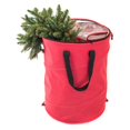thumbnail image 1 of 25" Sac de Rangement de Décorations de Noël Pop-Up Rouge et Noir, 1 of 2