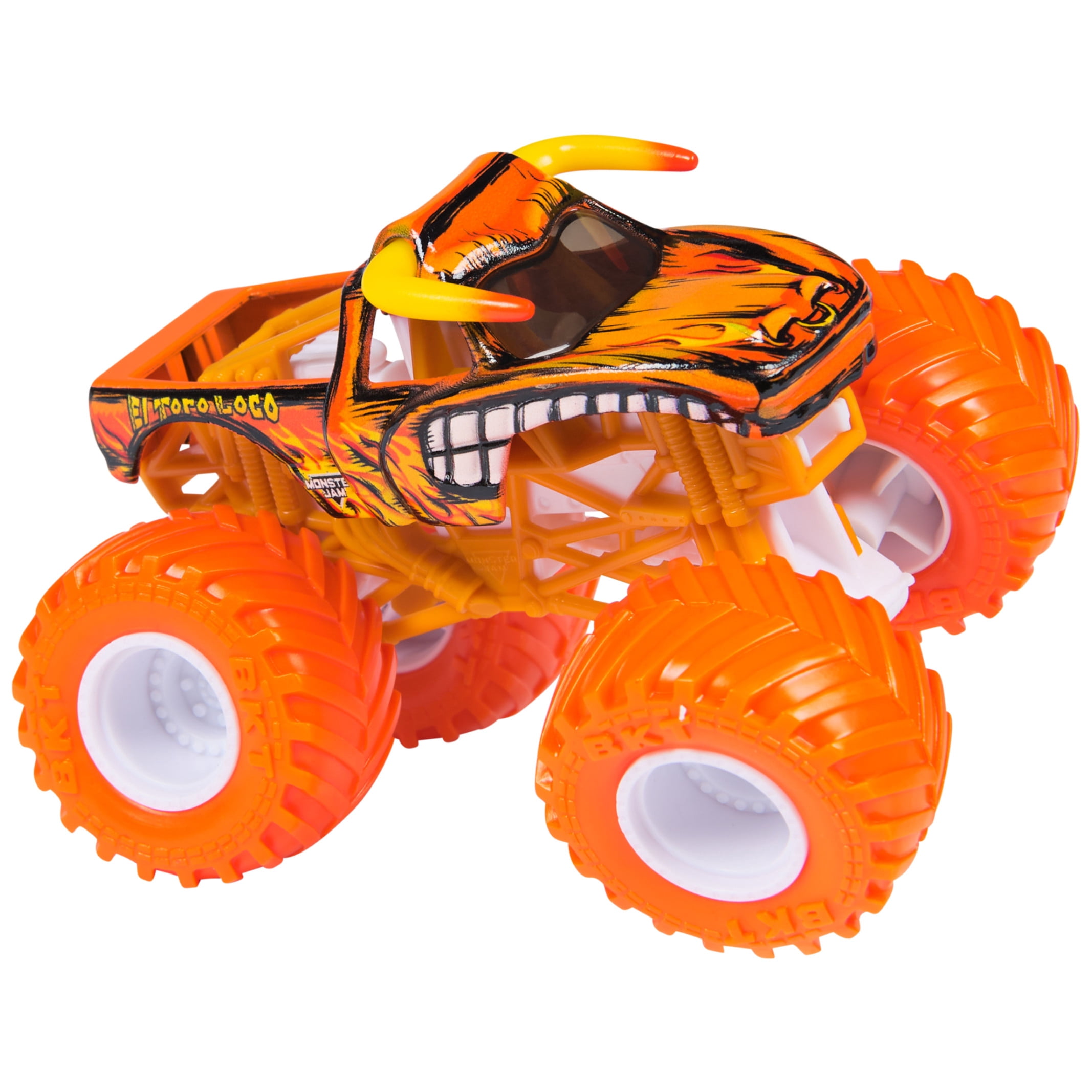 Monster Jam, Official El Toro Loco Monster Truck, Die-Cast Vehicle, 1:64 Scale, Kids Toys for Boys Ages 3 and up