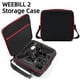 thumbnail image 3 of Bolsa De Hombro Portátil Compatible Con Zhiyun Weebill 2 Gimbal Stabilizer Estuche De Transporte Con Correa De Hombro Ajustable Bolsa De Almacenamiento Protectora Yuarrent AP006134-01, 3 of 6