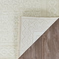 thumbnail image 3 of Marina 5'3"W x 7'6"L Power-Loomed Ibiza Area Rug in Champagne, 3 of 8