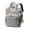 Light grey, variant on Riwcyla Diaper Bag Backpack for Baby Girl Boys Lightweight Large Cute Diaper Bags Waterproof Travel Mom Dad Diaper Bag Essentials Mommy Bag