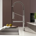 thumbnail image 5 of Nouvet Single Handle, Pull-Down Kitchen Faucet with Pot Filler in Brushed Nickel, 5 of 12