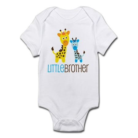Giraffe Little Brother Infant Bodysuit - Baby Light Bodysuit