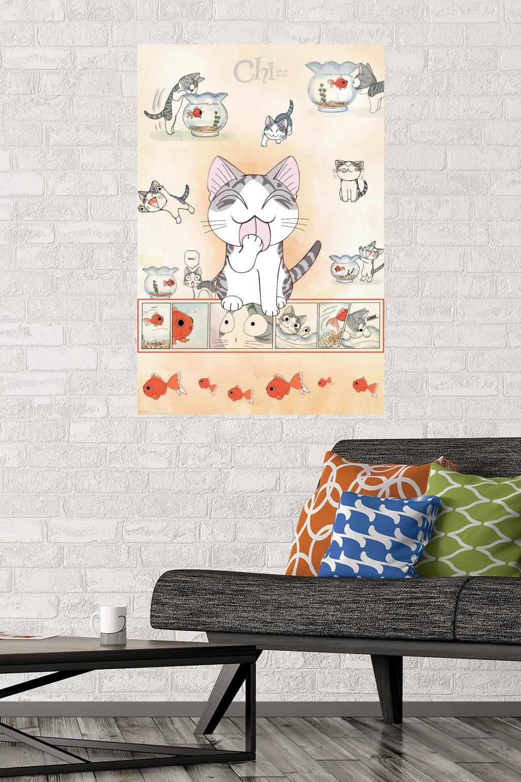 Chi Cat Wall Poster, 22.375" x 34"