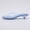 BLUE, variant on Womens Jelly Kitten Heels Clear Sandals Flip Flops Thong Low Summer Beach Casual Shoes
