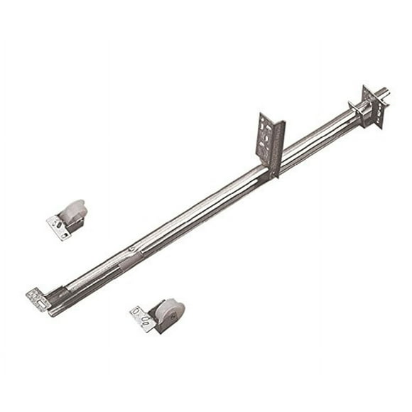 Cajón corredizo Knape & Vogt 1175P ZC de 57 cm, zinc, de una sola pista