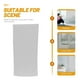 thumbnail image 4 of GOOHOCHY Elegante cortina transparente con estampado de estrellas, panel de protección para dormitorio de niña, tul blanco con textura suave para sala de estar o habitación infantil., 4 of 8