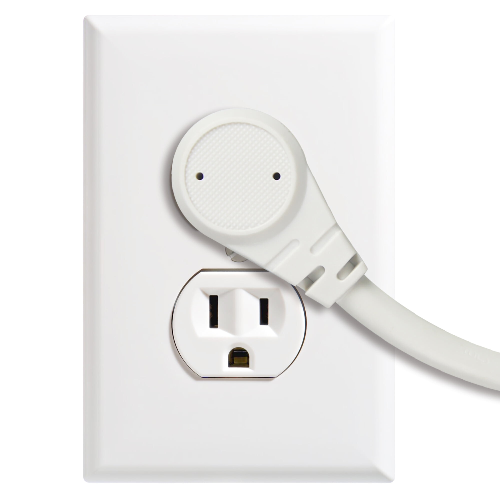 (2 pack) Hyper Tough Indoor 10-Outlet 10ft Surge Protector 2480-Joule Protection with 4 USB Ports, White