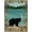 Teal Brown Green, Pattern 1, variant on ODIKA 8'x10' Washable Area Rug Lake Border Cabin Forest Wildlife Print Motif Motifs Fishing Flowing Dynamic for Dining Room, Large Office, Lounge, Non-Slip Chair-Friendly Mat