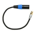 thumbnail image 1 of Professional XLR Male to Mini XLR Female Cable, Clear Sound Quality, OFC Conductor, Excellent Shielding, Wide Application, for AKG K240, for  HDJ 2000, 1 of 7