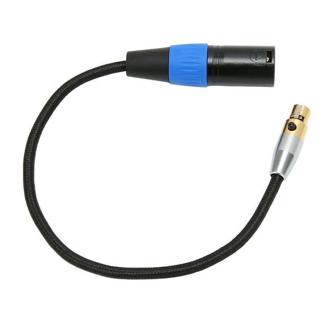 Professional XLR Male to Mini XLR Female Cable, Clear Sound Quality, OFC Conductor, Excellent Shielding, Wide Application, for AKG K240, for HDJ 2000