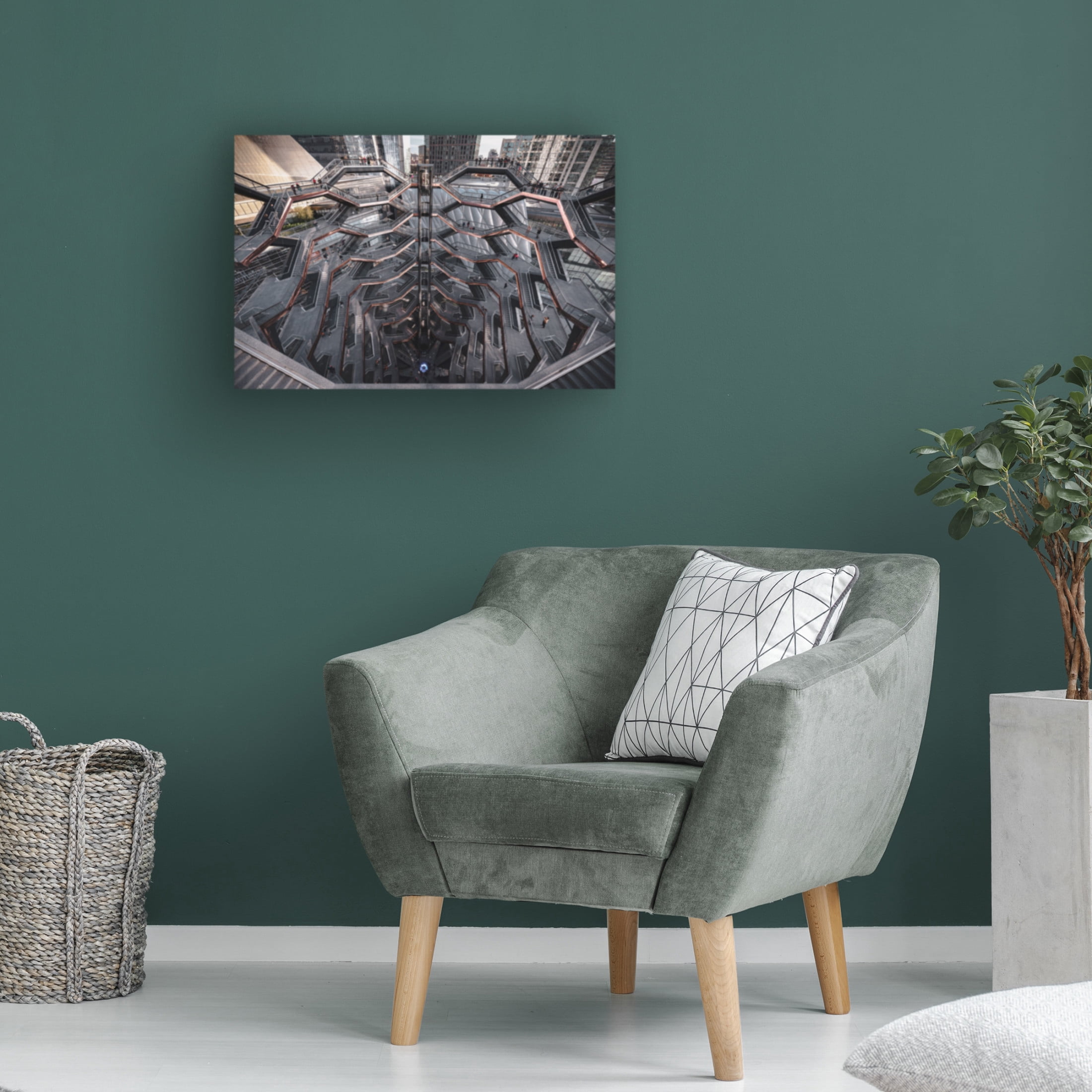Trademark Fine Art Marco Tagliarino Wide Vessel Canvas Wall Art