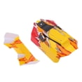 thumbnail image 3 of Capacidad del Cuerpo del Automóvil RC, PVC 1:14 RC Carro RC Carrito Antigulo Impresión Delicada Con Ala de Cola Para Automóvil de control remoto, 3 of 7