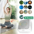 thumbnail image 2 of Ora Sound Machine Solfeggio Frequencies, White Noise Sound Machine, 28 Soothing Sounds with Soft Night Light, Smart 3 Timer Modes for Meditation, Yoga and Daily Sleeping, Relieve Stress, 2 of 7