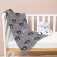 thumbnail image 5 of Yibo Cute French Bulldog Blanket, Animal Dog Print for Puppy Dog Crib Bed Couch Sofa Super Soft Lightweight Throw Frenchie Gifts for Women, Bulldog Lover,Baby for Pet/Stroller, 5 of 8