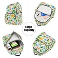 thumbnail image 5 of FORMRS Mini Backpack Purse for Women Travel Daypack Casual Shoulder Bag, Retro Blue Floral, 5 of 7