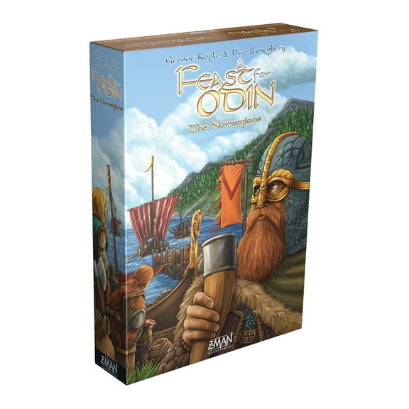 A Feast for Odin Strategy Board Game: The Norwegians Expansion for Ages 14 , from Asmodee