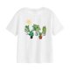 thumbnail image 1 of Camiseta de mujer casual novedad cuello redondo camiseta para la calle uso diario viajes SG Yuyangstore Camiseta para mujer, 1 of 8