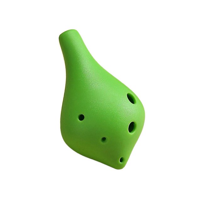 6 Holes Resin Ocarina Alto C Simple Style Musical Instrument for Music Lover and Beginner