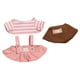 thumbnail image 3 of vestido de muñeca,Camisa de vestir de muñeca de felpa con sombrero para 14,96 pulgadas,Accesorio de vestir de juguete de figura de felpa de 38 cm,Disfraces de mini princesa para muñeca de, 3 of 7