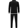 thumbnail image 3 of Tony Soprano Velvet Black Tracksuit Adult Costume - Mens XL, 3 of 6