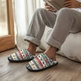thumbnail image 3 of FUIALDOLG Warmies Slippers for Women Christmas Doll Slippers Women Warm cozy fuzzy Slipper Anti-Skid Bedroom Shoes, 3 of 8