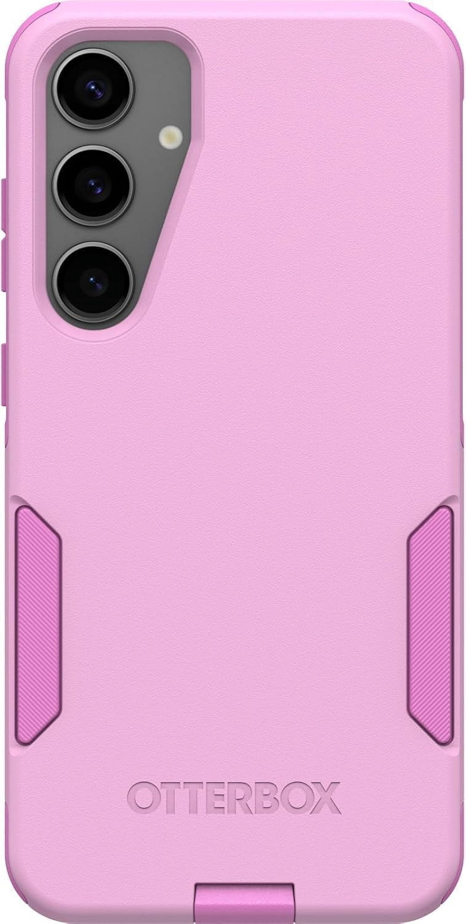 OtterBox COMMUTER SERIES Case for Galaxy S24 Plus - Run Wildflower (Pink)