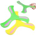 thumbnail image 1 of EXHUMKY 2 Pcs Boomerangs Retournaires Jouet de Sport Extérieur Attrape Rapide Vert EVA, 1 of 8