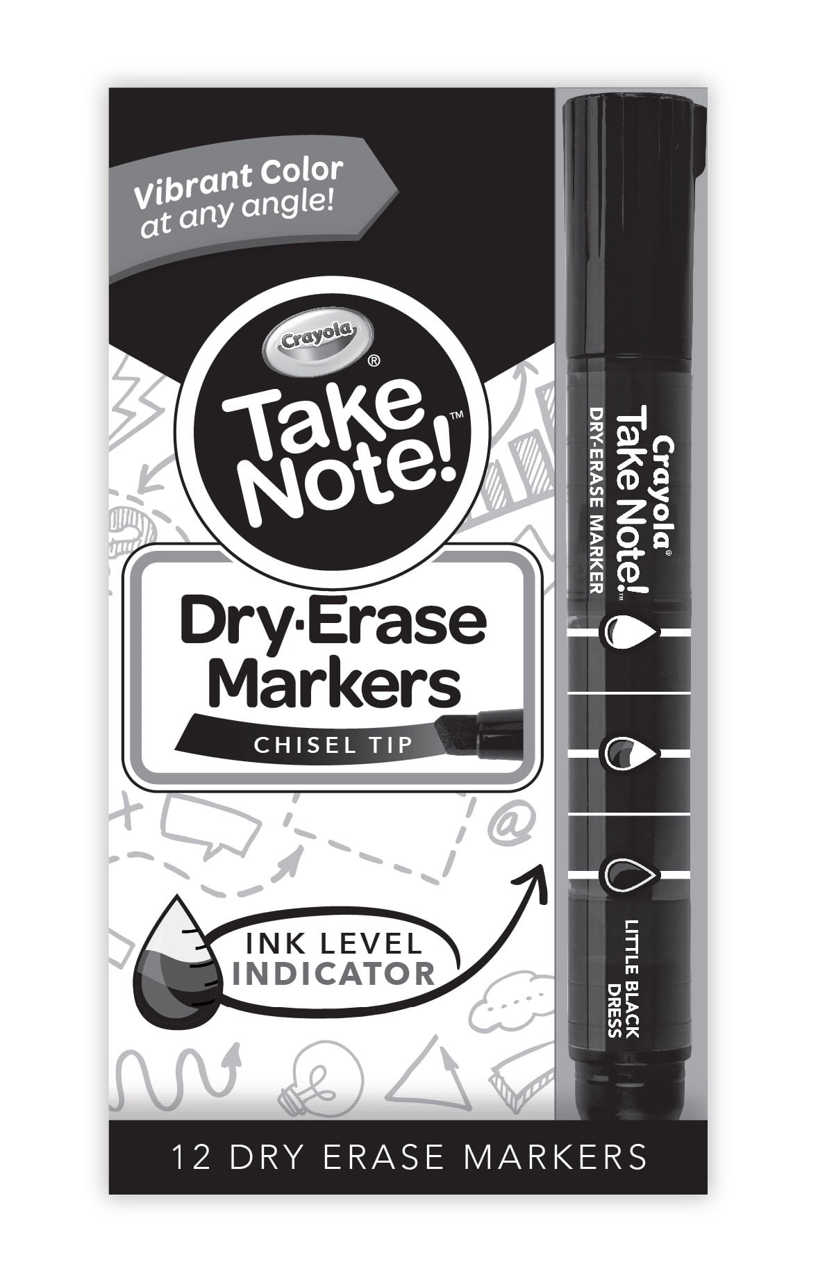 12 Count Black Dry Erase Markers for Office School Zimbabwe Ubuy