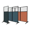 thumbnail image 6 of Versare Workstation Screen Partiton | Modern Office Cubicle | | Flexible Work Space | 1, 2 or 3 Fabric Panels Wide | With Window, 6 of 6