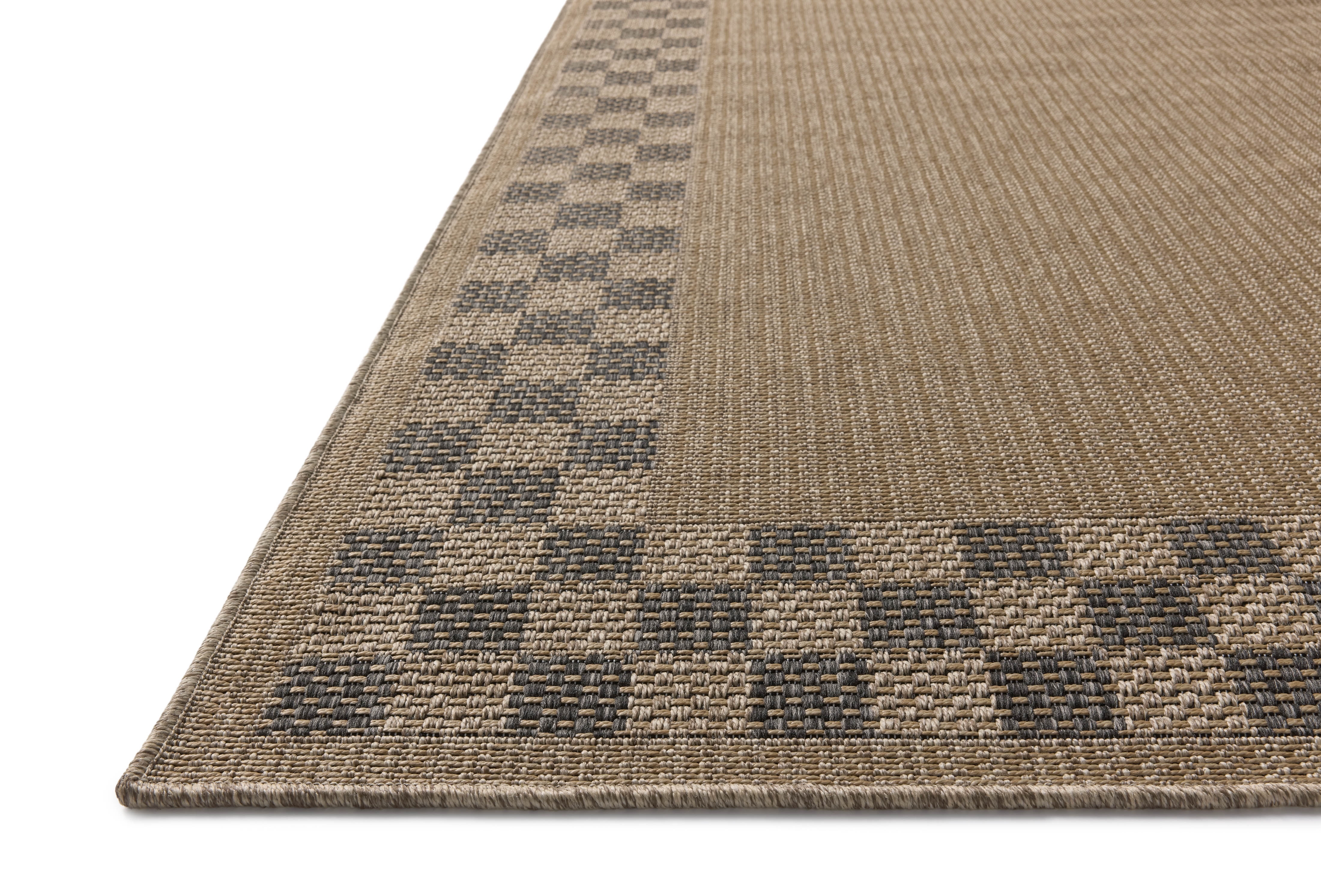 Chris Loves Julia x Loloi Providence Natural / Charcoal 5'-0" x 7'-7" Area Rug