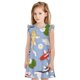 thumbnail image 1 of Balery Colorful Koi Fish Camisón de princesa para niñas, pijama de algodón con mangas abullonadas, suave y bonito.-XX-Large, 1 of 6
