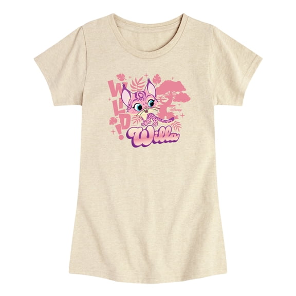SuperKitties - Willa Character Tee - Toddler Girls Fitted Short Sleeve T-Shirt