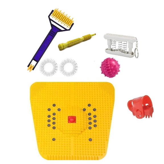 Acupressure Kit Combo with Wooden Accessories pocket thumb sujok ball and Ring