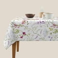 thumbnail image 6 of Square Tablecloth 54 X 54 Inch, Floral Table Cloth, Farmhouse Tablecloths for Kitchen Tables, Washable Spill Proof Polyester Table Cover for Party Dining Room Decoration, 6 of 6