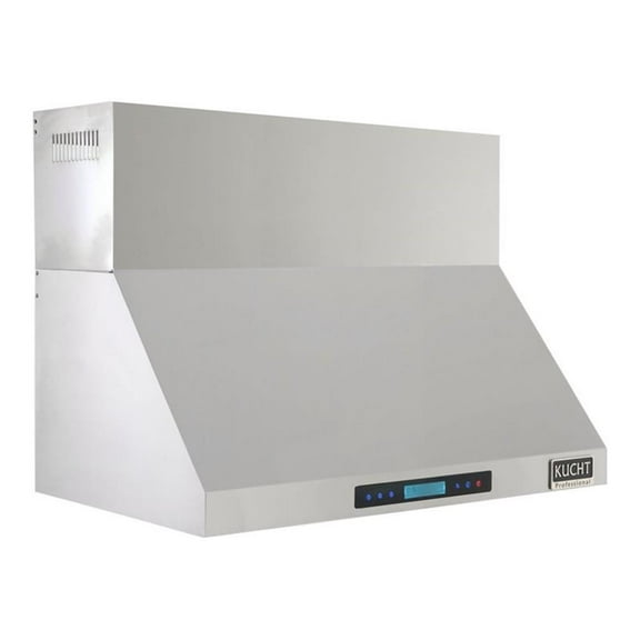 Kucht Professional 35.5" Stainless Steel Wall Mounted Range Hood in Silver