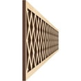 thumbnail image 3 of Ekena Millwork 46 1/4"W x 6"H x 1/4"T Hadley Fretwork Moulding, Birch, 3 of 13