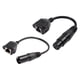 thumbnail image 3 of Cable adaptador macho hembra 1 cables adaptadores XLR a de , cable de extensión para de controladores Dmx con, 3 of 8