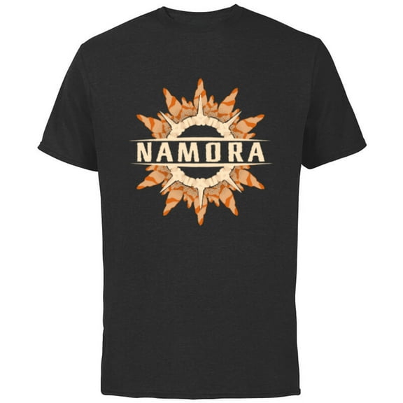 Marvel Black Panther: Wakanda Forever Namora Atlantis Logo - Short Sleeve Cotton T-Shirt for Adults - Customized-Black