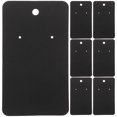 thumbnail image 4 of 1 Set 100Pcs Vintage Kraft Paper Earring Display Cards Necklace Jewelry Cards, 4 of 9