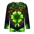 thumbnail image 4 of Ceisia Men's St. Patrick's Day 3/4 Sleeve T-Shirts, Relaxed Fit Crew Neck Shamrock Graphic Tees Gifts, 4 of 4