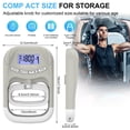 thumbnail image 7 of Rechargeable Handeful Grip Strength Tester, 396Lbs/180KG Digital Hand Grip Strength Tester with LCD Display, Adjustable Dynamometer Handgrip Measurer Meter, for Home Gym,Fitness Training,Sports,Grey, 7 of 7